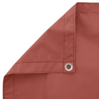 Balkonsichtschutz Terrakotta 110 x 1000 cm Oxford-Stoff