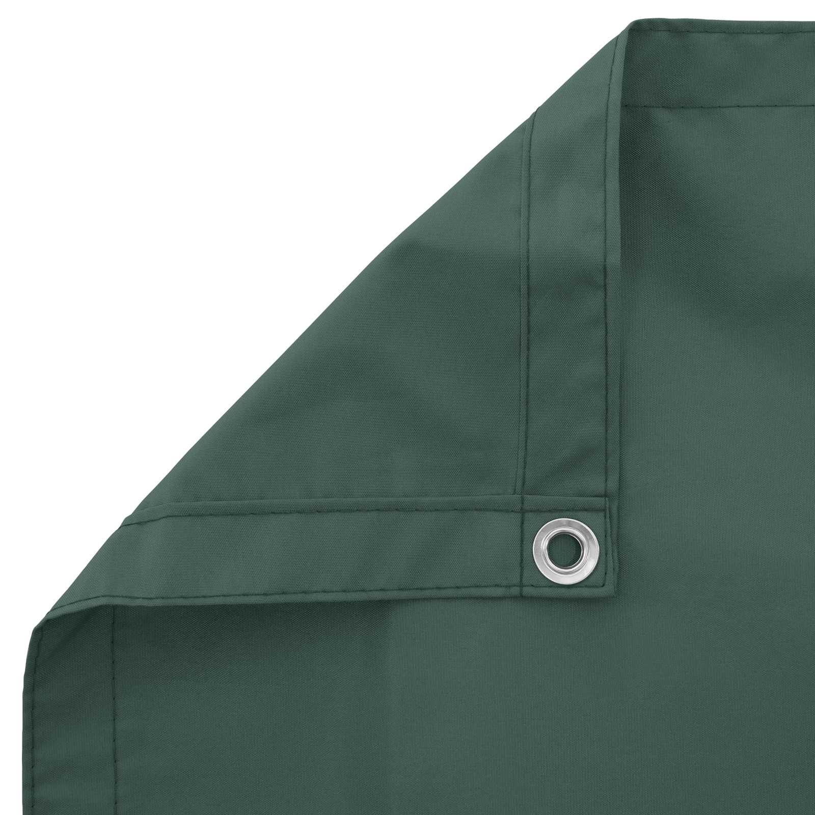 Balkonsichtschutz Dunkelgrün 100 x 200 cm Oxford-Stoff