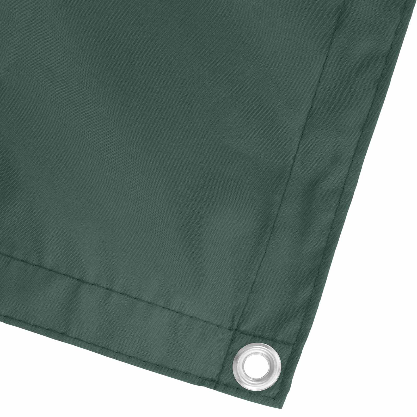 Balkonsichtschutz Dunkelgrün 100 x 1000 cm Oxford-Stoff