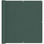 Balkonsichtschutz Dunkelgrün 110 x 700 cm Oxford-Stoff