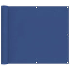 Balkonsichtschutz Blau 100 x 700 cm Oxford-Stoff