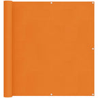 Balkonsichtschutz Orange 110 x 800 cm Oxford-Stoff
