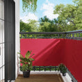 Balkonsichtschutz Bordeauxrot 100 x 400 cm Oxford-Stoff