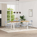 Klappstuhl 8 pcs Grau 48 x 43,5 x 81 cm Kunstleder