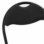 Klappstuhl 8 pcs Schwarz 48 x 43,5 x 81 cm Kunstleder