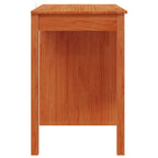 Schreibtisch Wachsbraun 100 x 50 x 74 cm Massives Kiefernholz