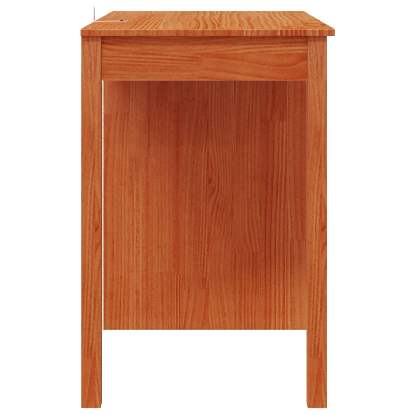 Schreibtisch Wachsbraun 100 x 50 x 74 cm Massives Kiefernholz