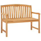 Handgefertigte Rosenbank Natur 114 x 60,5 x 95 cm