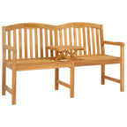 Handgefertigte Rosenbank Natur 150,5 x 60 x 95 cm