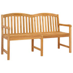 Handgefertigte Rosenbank Natur 150,5 x 60 x 95 cm
