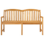 Handgefertigte Rosenbank Natur 150,5 x 60 x 95 cm