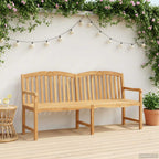 Handgefertigte Rosenbank Natur 180,5 x 60 x 96 cm