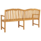 Handgefertigte Rosenbank Natur 180,5 x 60 x 96 cm