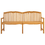 Handgefertigte Rosenbank Natur 180,5 x 60 x 96 cm