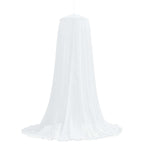 Moskito-Netz für Bett 156 Maschen 3 pcs Weiß Polyester