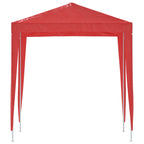 Party-Zelt 200 x 200 x 240 cm Rot PE und Stahl