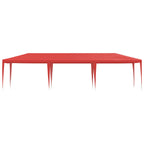 Partyzelt Rot 900 x 300 x 255 cm PE und Stahl