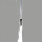 Party-Zelt 300 x 300 x 255 cm Hellgrau PE und Stahl