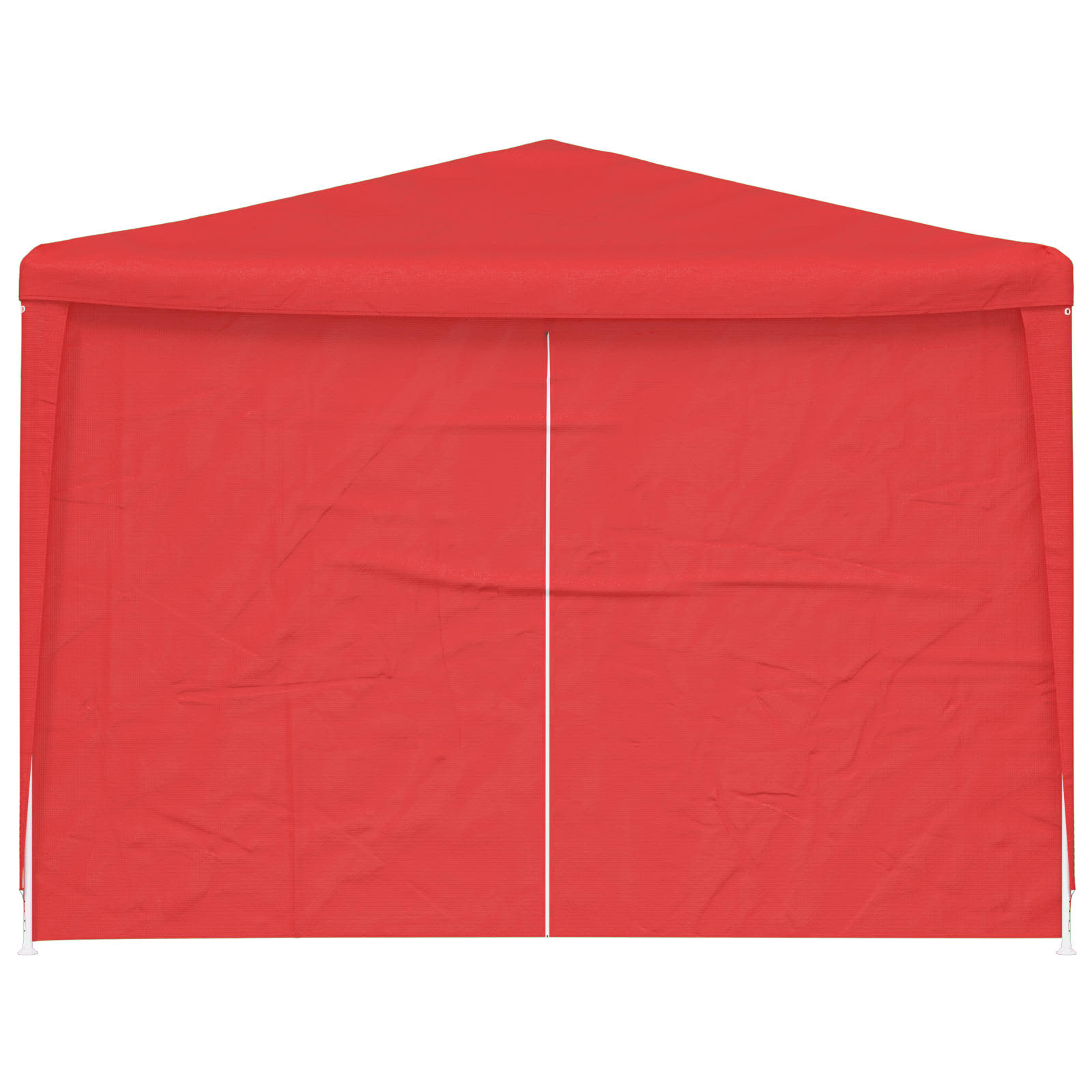 Party-Zelt 900 x 300 x 255 cm Rot PE und Stahl