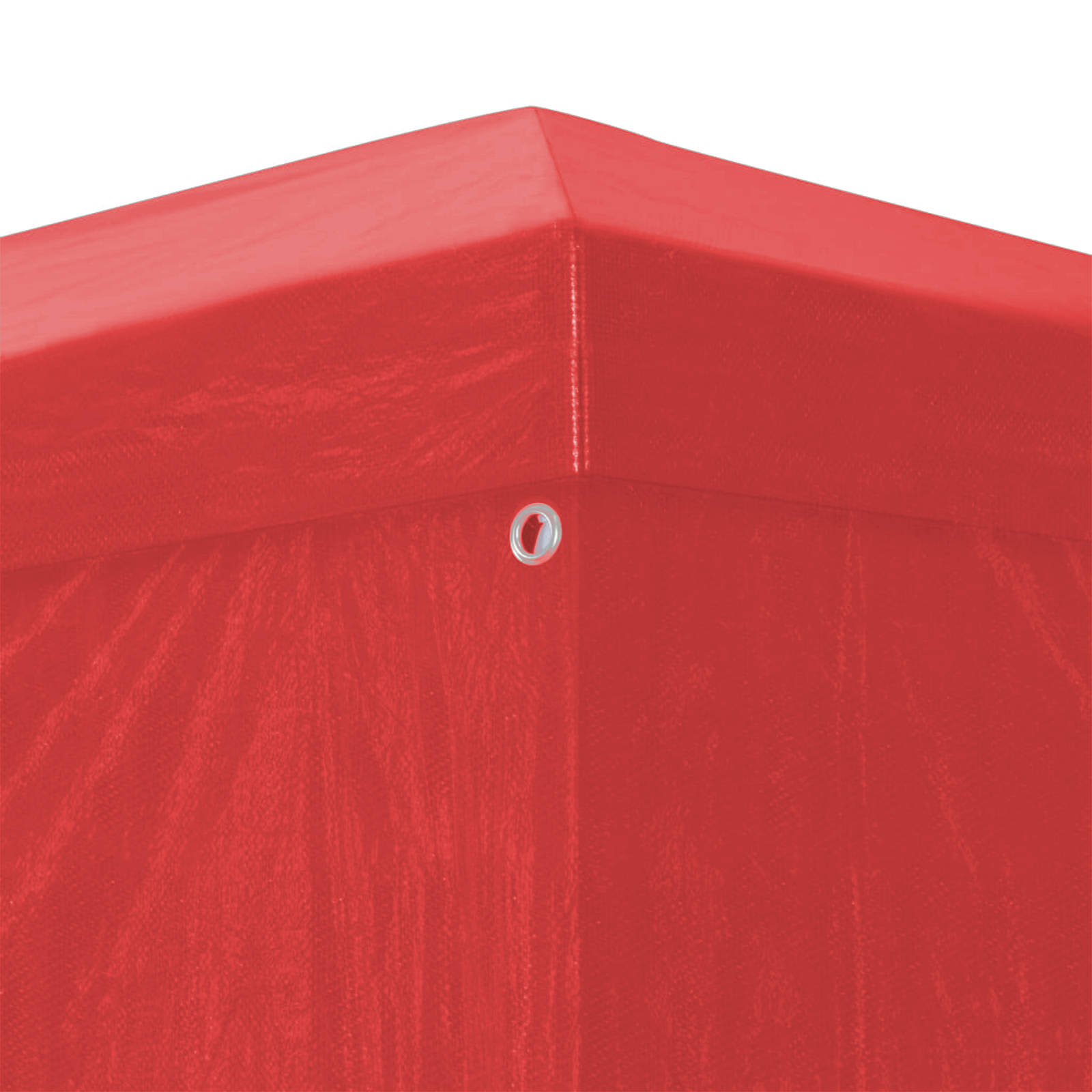 Party-Zelt 1200 x 300 x 255 cm Rot PE und Stahl