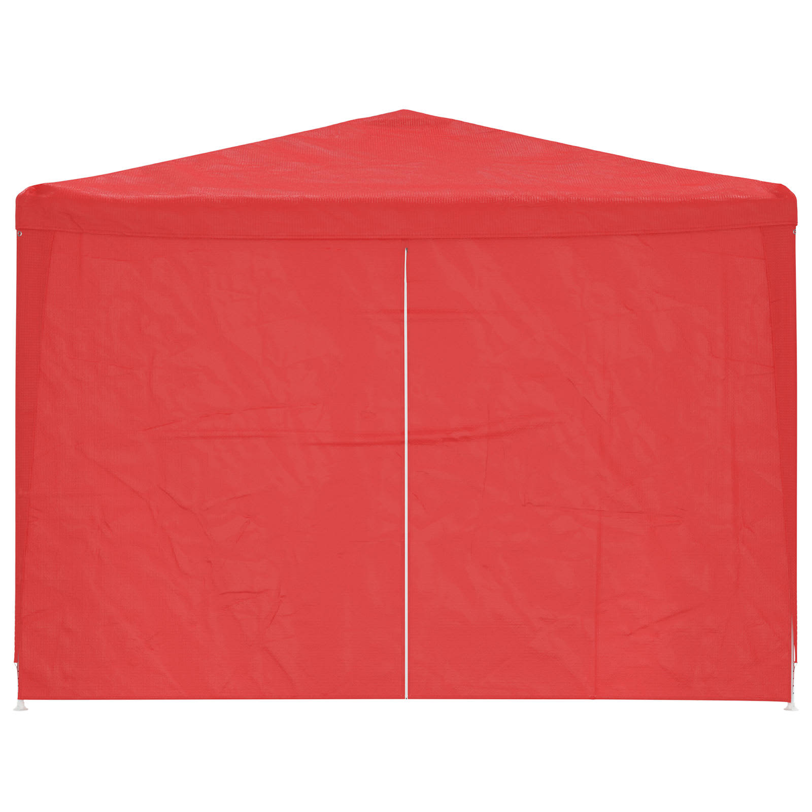 Party-Zelt 1200 x 300 x 255 cm Rot PE und Stahl