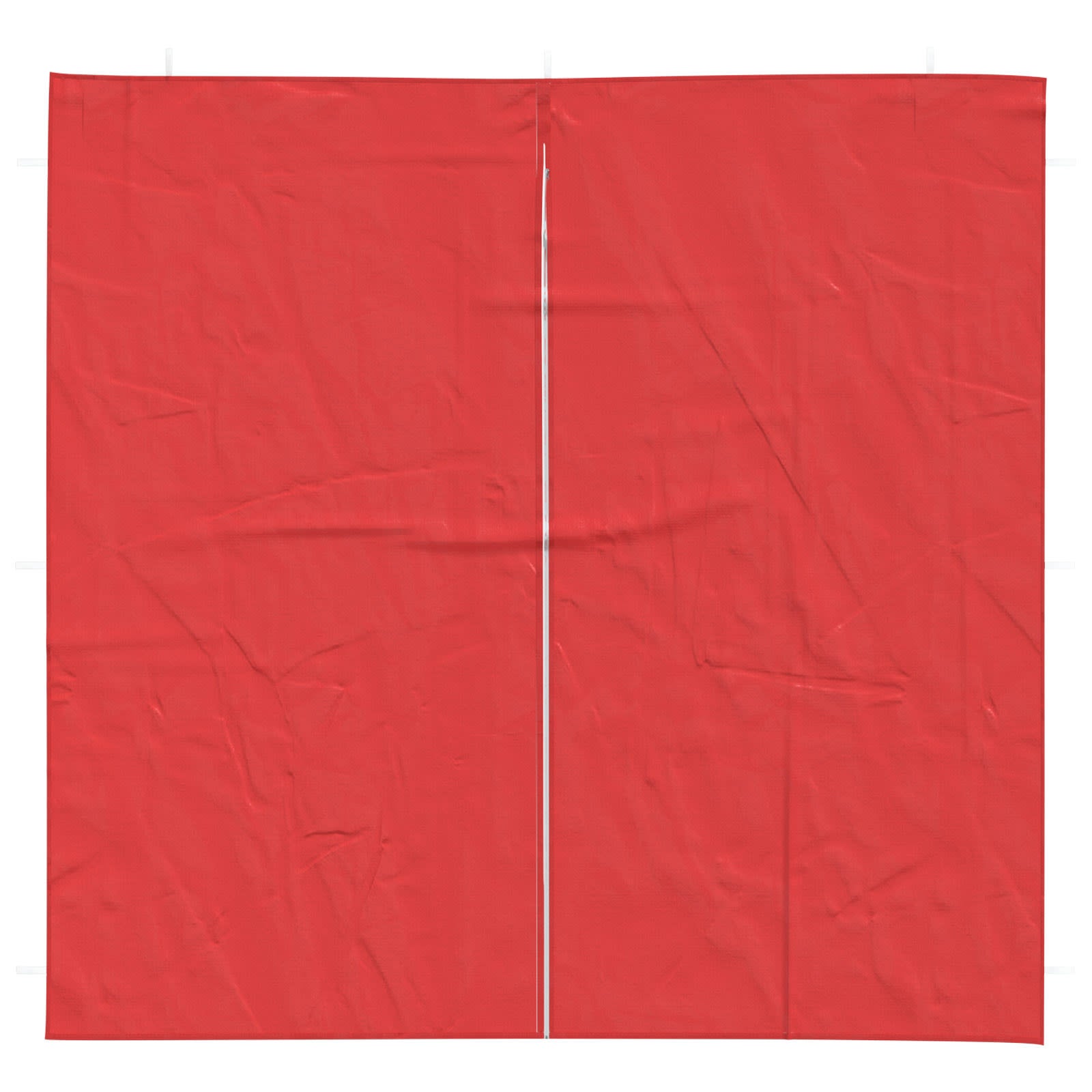 Party Zelt Seitenteil 2 pcs Rot 200 x 195 cm PE und Stahl