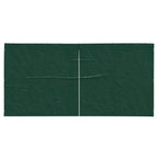 Party Zelt Seitenteil 2 pcs Grün 400 x 195 cm PE und Stahl