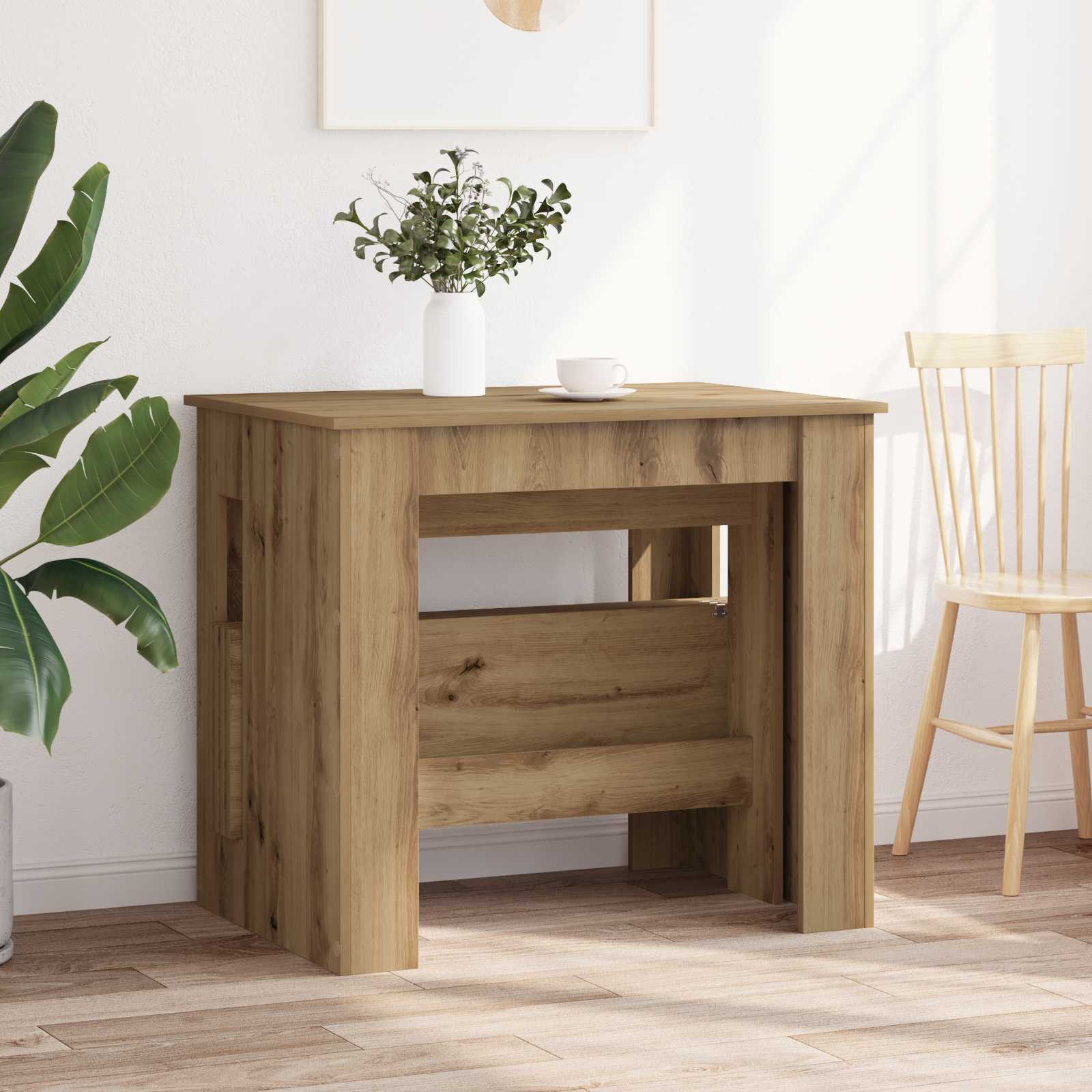 Esstisch 180 x 85 x 75 cm Holzwerkstoff Artisan-Eiche