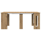 Esstisch 180 x 85 x 75 cm Holzwerkstoff Artisan-Eiche