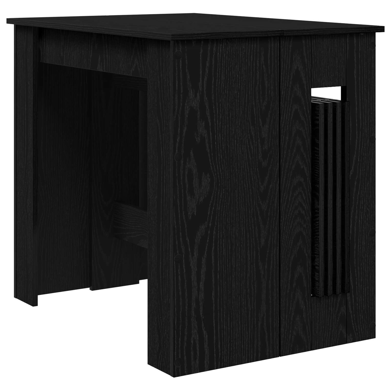 Esstisch 240 x 85 x 75 cm Holzwerkstoff Schwarze Eiche