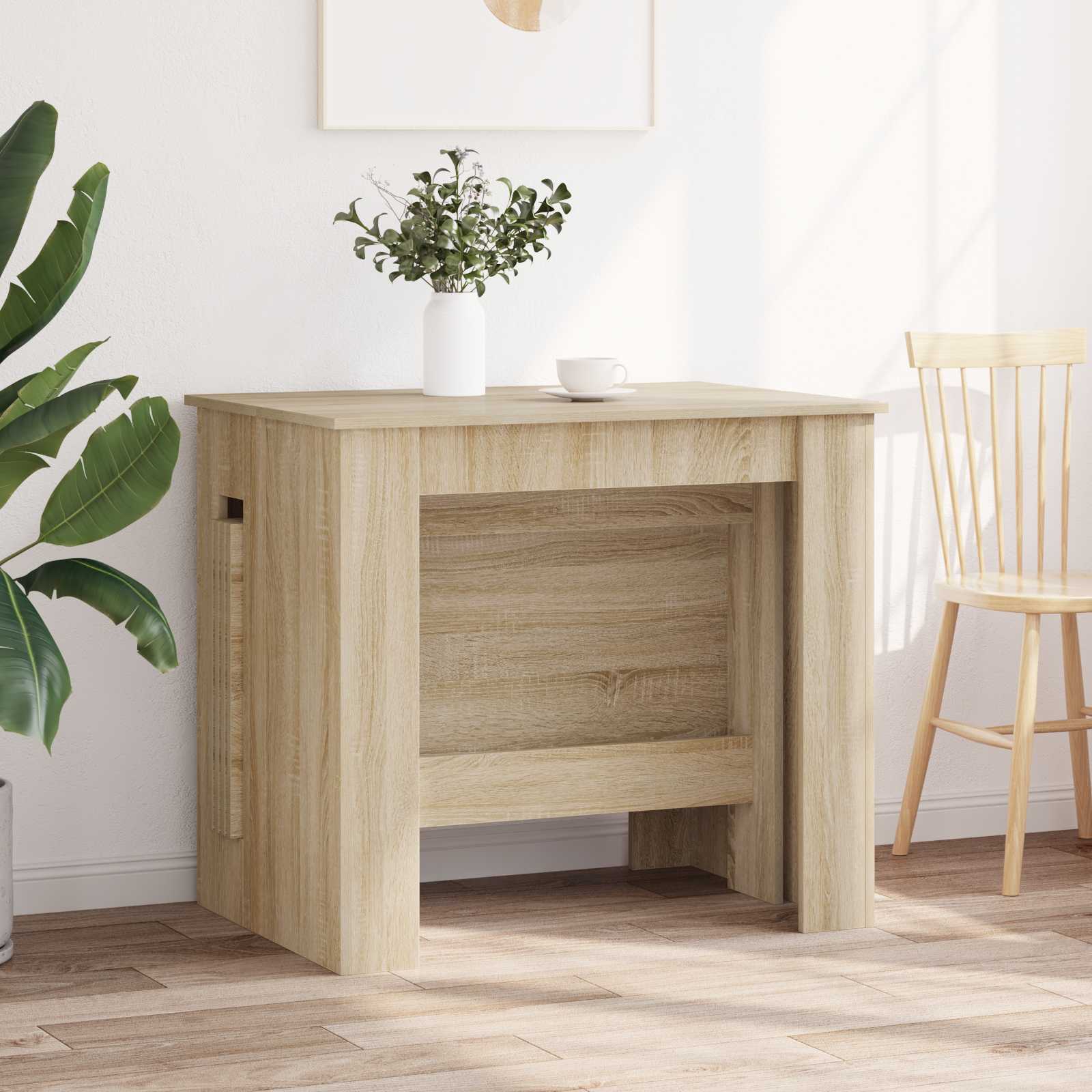 Esstisch 240 x 85 x 75 cm Holzwerkstoff Sonoma-Eiche
