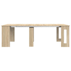 Esstisch 240 x 85 x 75 cm Holzwerkstoff Sonoma-Eiche