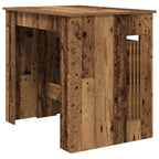 Esstisch 240 x 85 x 75 cm Holzwerkstoff Altholz Rechtwinklig