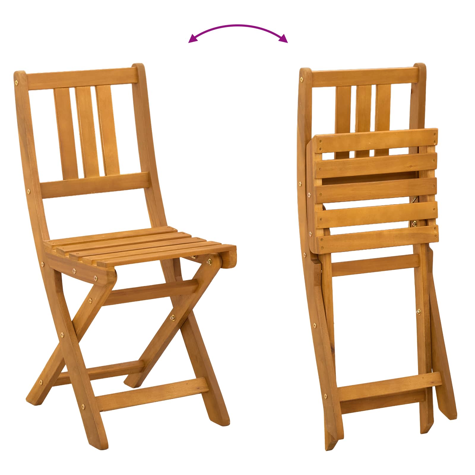 Außen Bistro-Stühle mit Kissen 6 pcs Dunkelgrau 38 x 46 x 85 cm