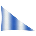 Sonnensegel Blau und Weiß 3 x 4 x 5 m HDPE
