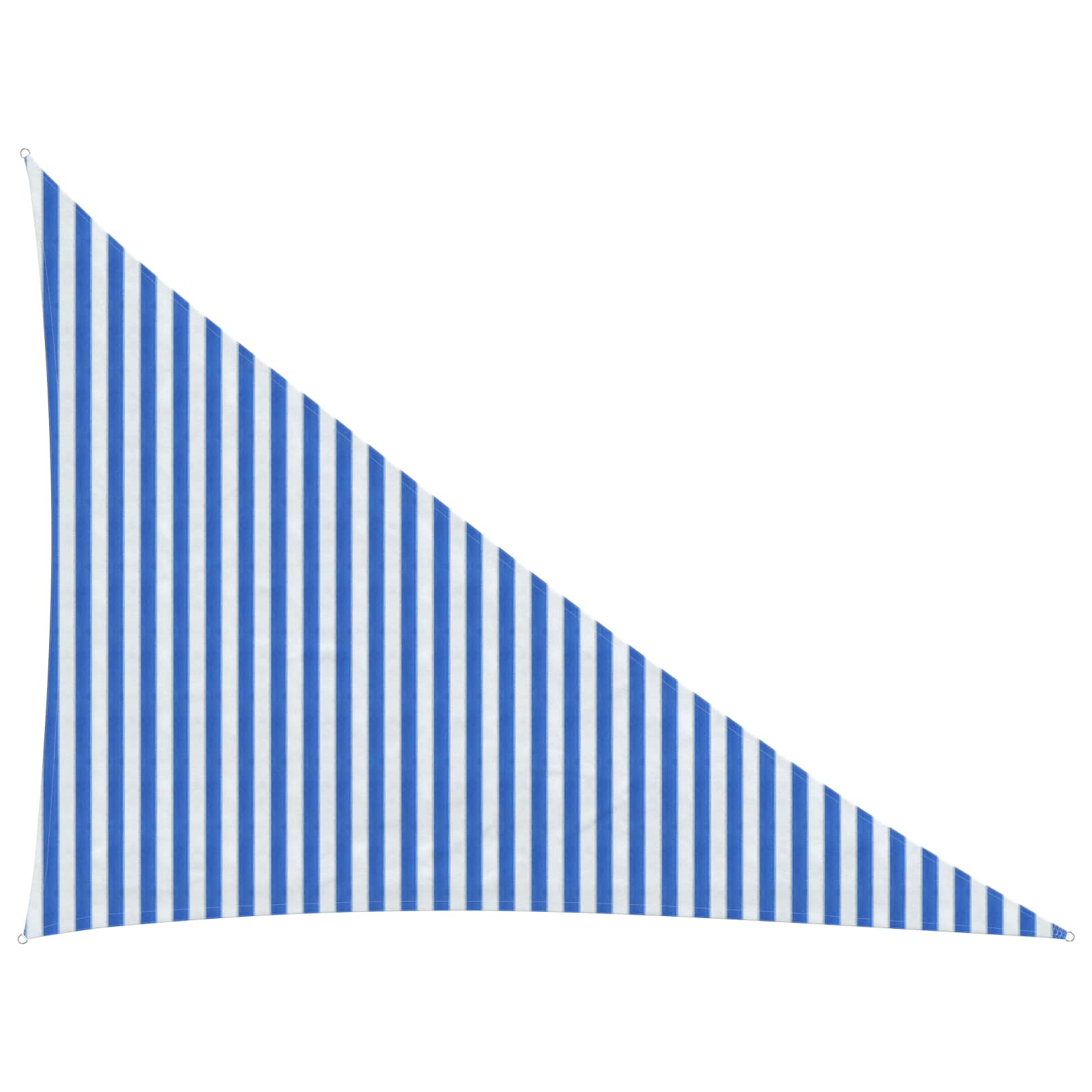 Sonnensegel Blau und Weiß 3 x 4 x 5 m HDPE