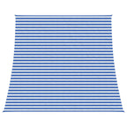 Sonnensegel Blau und Weiß 4 / 5 x 4 m HDPE