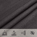Sonnensegel Anthrazit 2,5 x 6 m HDPE
