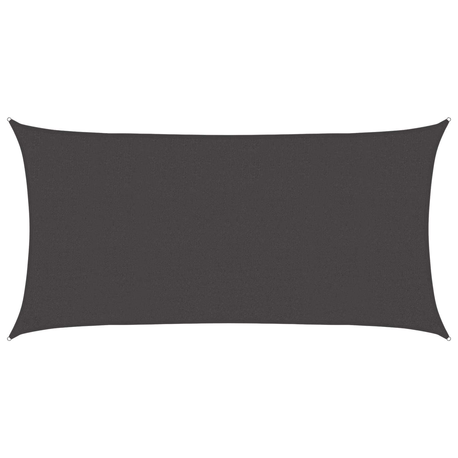Sonnensegel Anthrazit 2,5 x 6 m HDPE