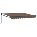 Einziehbare Markise Taupe 3,5 x 2 m