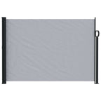 Ausziehbares Seitenmarkise Grau 300 x 170 cm Polyester