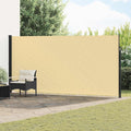 Ausziehbares Seitenmarkise Sand 300 x 200 cm Polyester