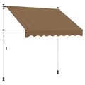 Manuell einziehbare Markise Beige 350 cm