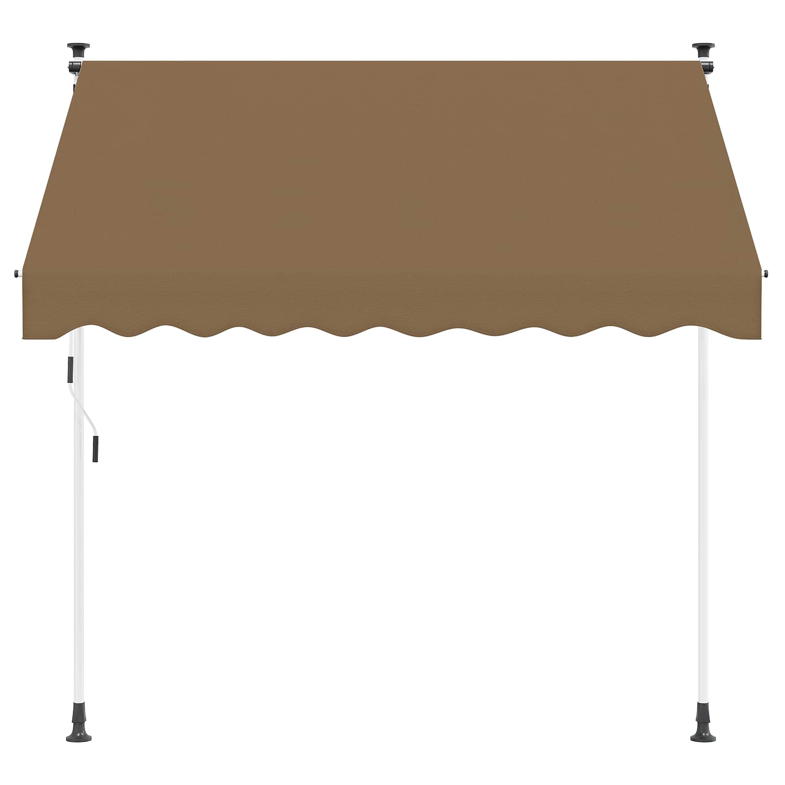 Manuell einziehbare Markise Beige 350 cm