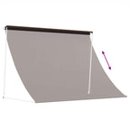 Markise Braun 200 x 150 cm