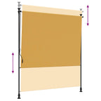 Outdoor Rollo Sand 150 x 270 cm