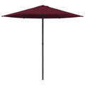 Garten-Sonnenschirm 230 x 230 cm Polyester Rechtwinklig