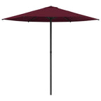 Garten-Sonnenschirm 230 x 230 cm Polyester Rechtwinklig