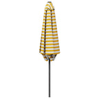 Garten-Sonnenschirm 270 x 270 cm Polyester Rechtwinklig