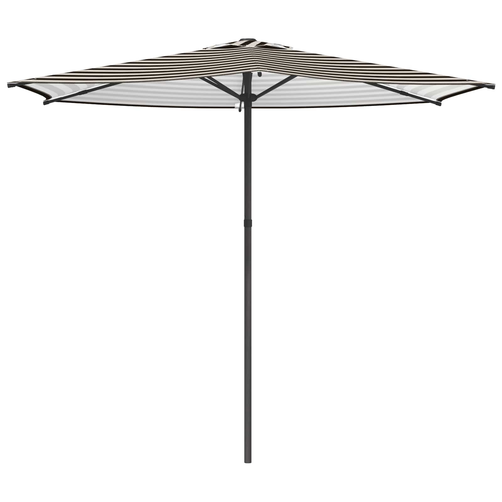 Garten-Sonnenschirm 270 x 270 cm Polyester Rechtwinklig